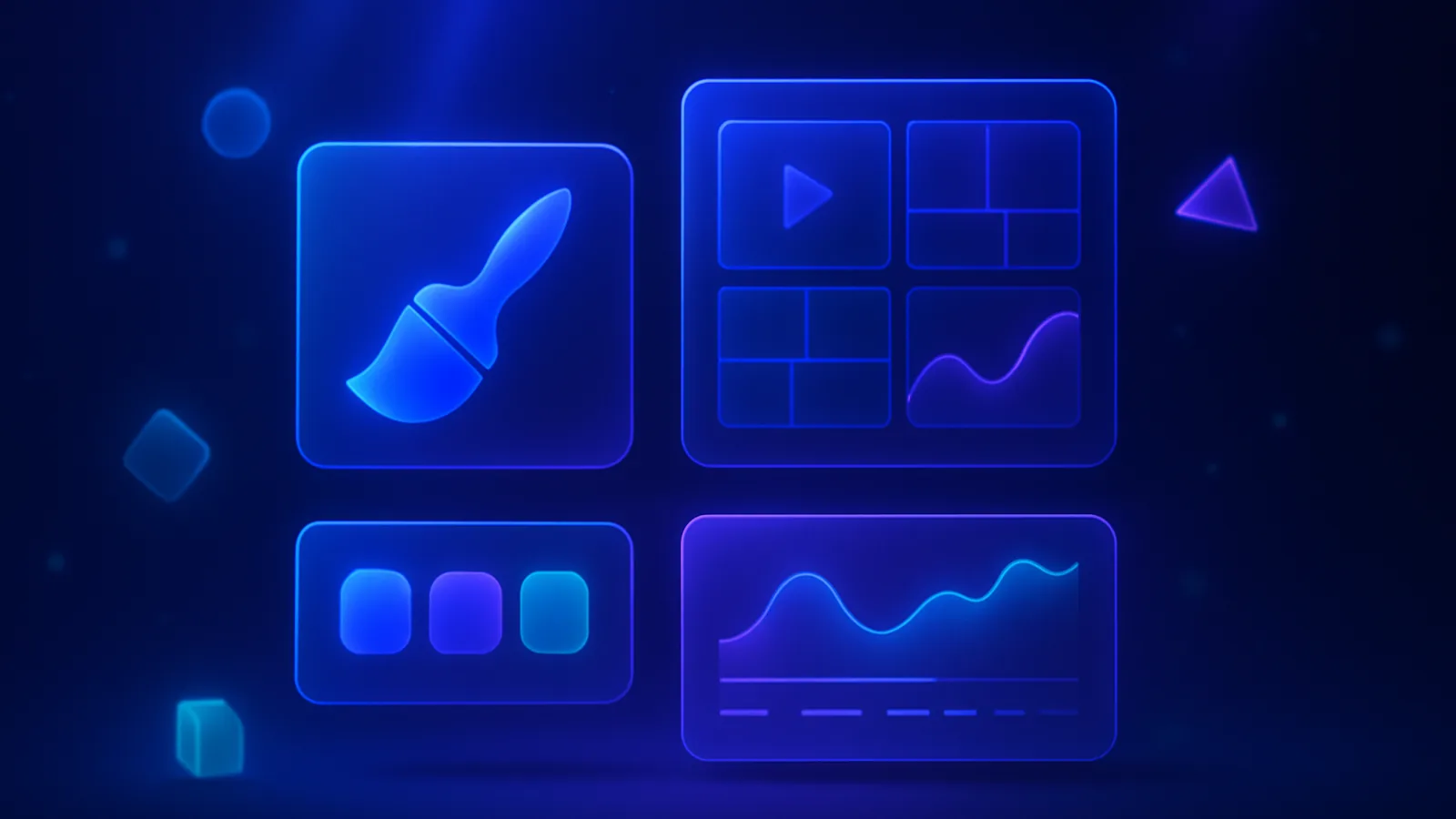 Ad creative production and campaign strategy setup